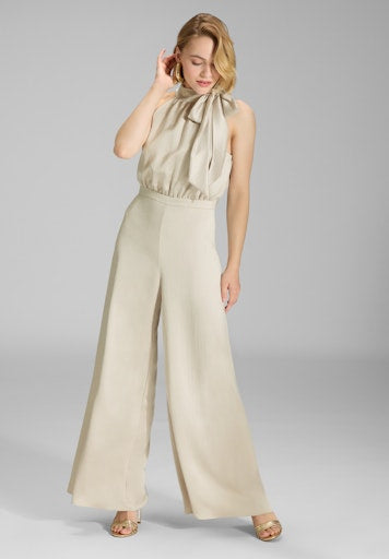 Jumpsuits zonder mouw beige SWING