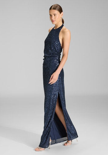 Jurken korte mouw navy SWING