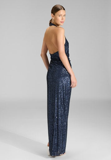 Jurken korte mouw navy SWING