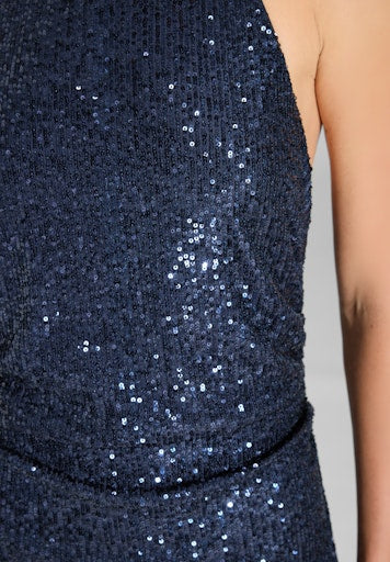 Jurken korte mouw navy SWING