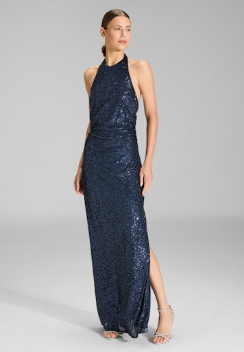 Jurken korte mouw navy SWING