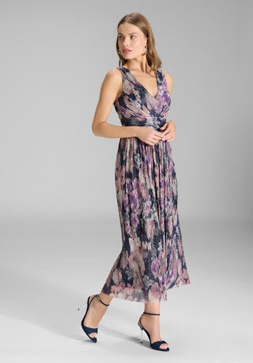 Jurken korte mouw navy SWING