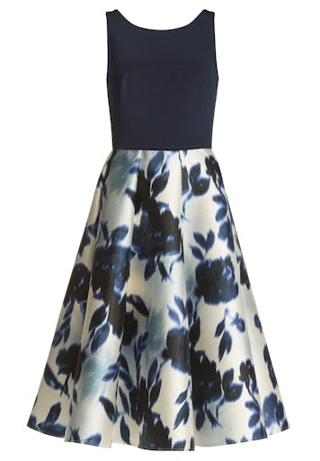 Jurken korte mouw beige SWING