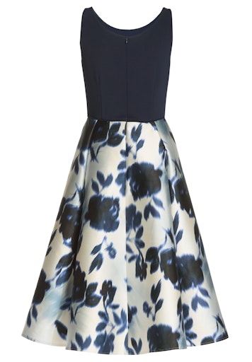 Jurken korte mouw beige SWING