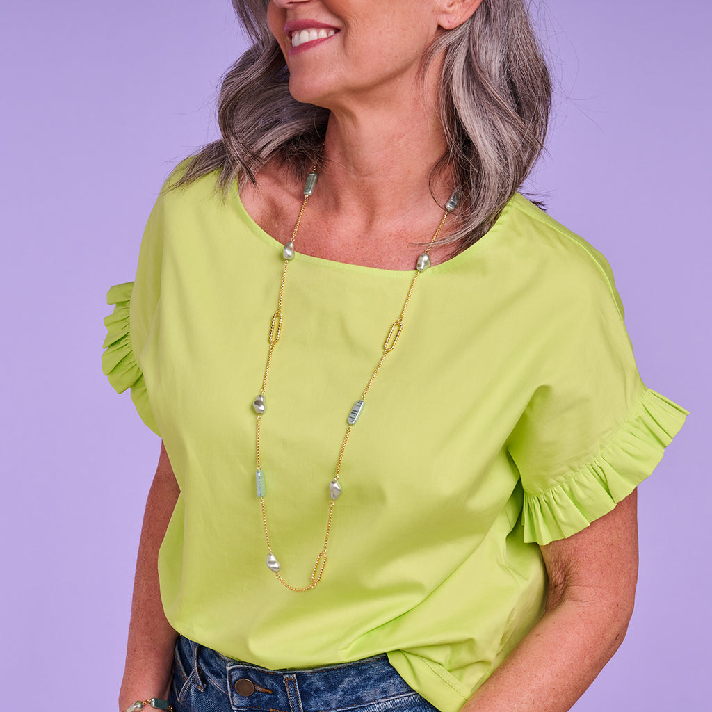 Juwelen groen Les Cordes