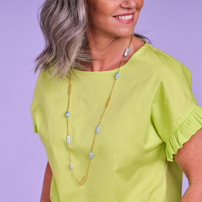 Juwelen blauw Les Cordes