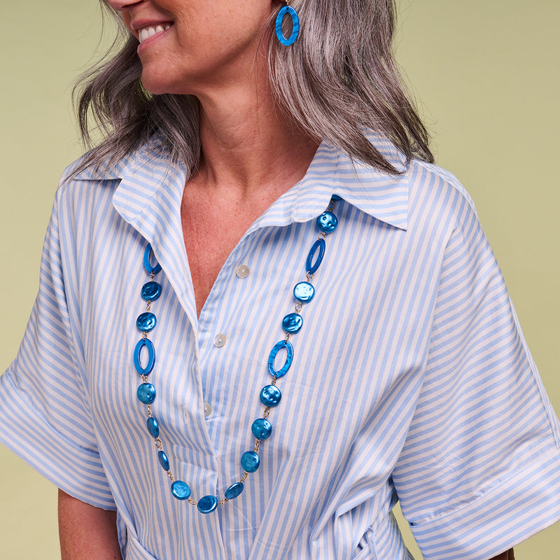 Juwelen blauw Les Cordes