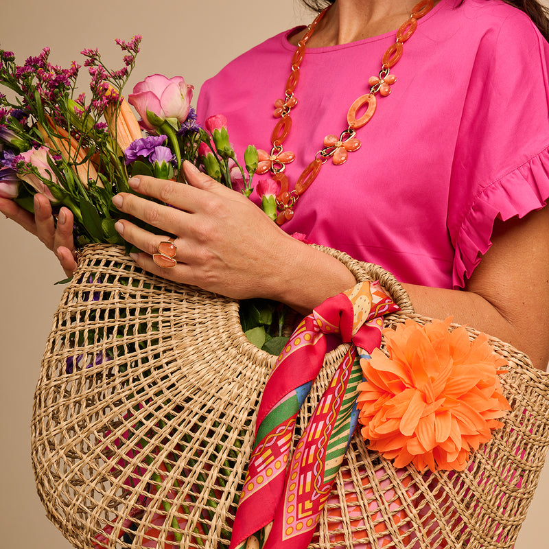 Juwelen oranje Les Cordes