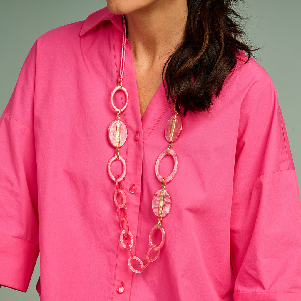 Juwelen roze Les Cordes