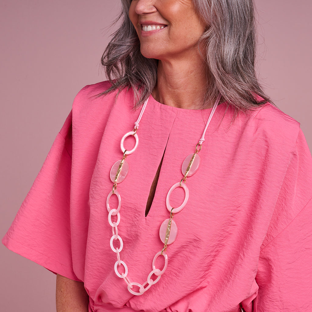 Juwelen roze Les Cordes