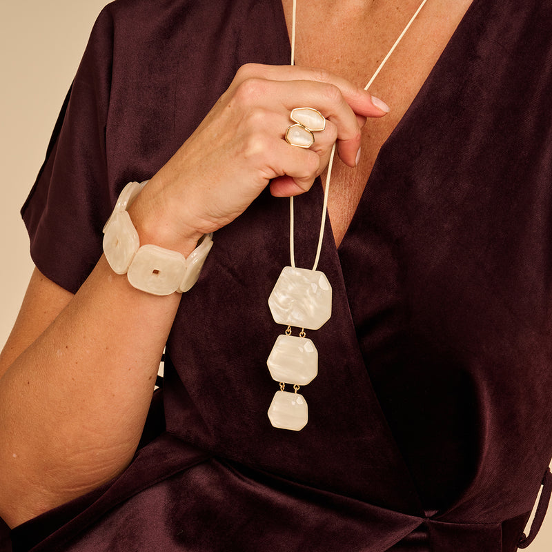 Juwelen beige Les Cordes