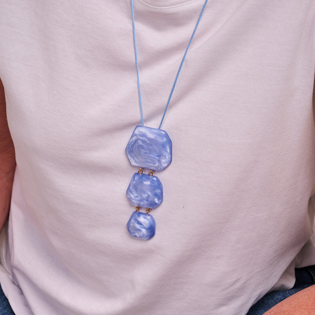 Juwelen blauw Les Cordes