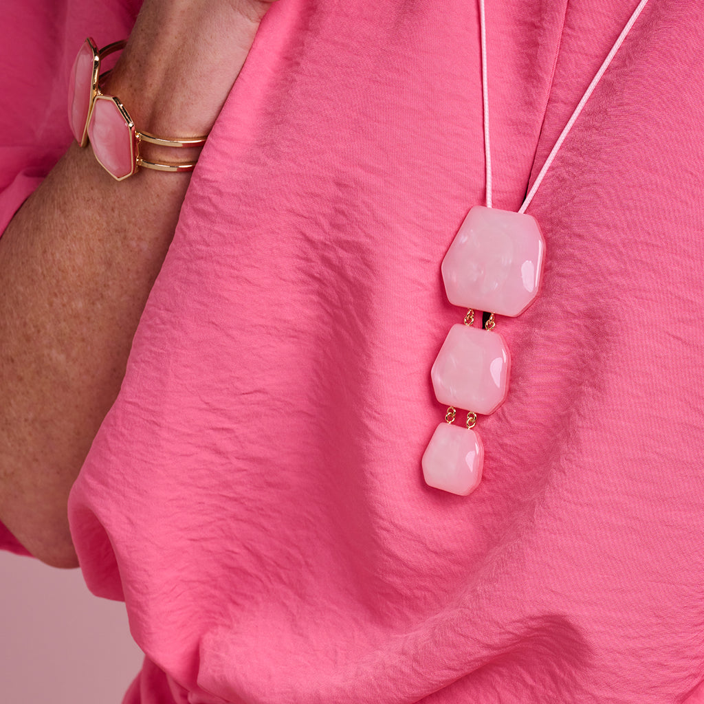 Juwelen roze Les Cordes