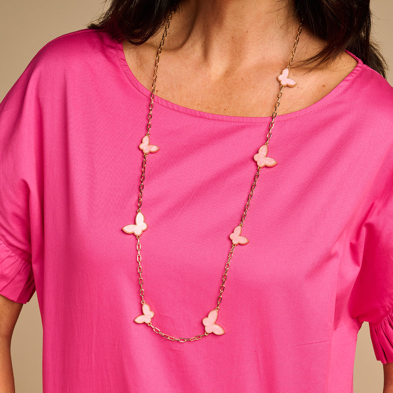 Juwelen roze Les Cordes