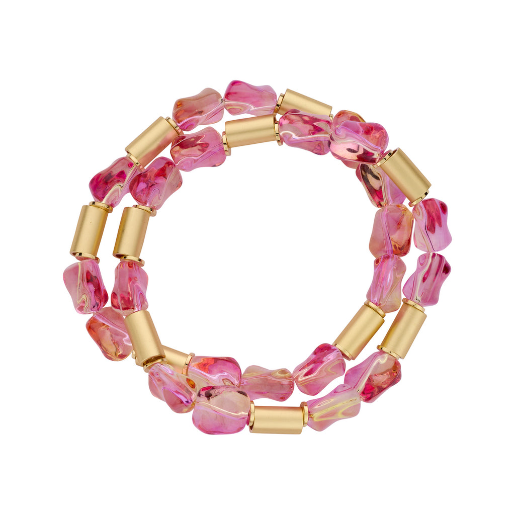 Juwelen roze Les Cordes