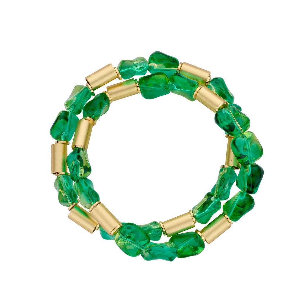 Juwelen groen Les Cordes