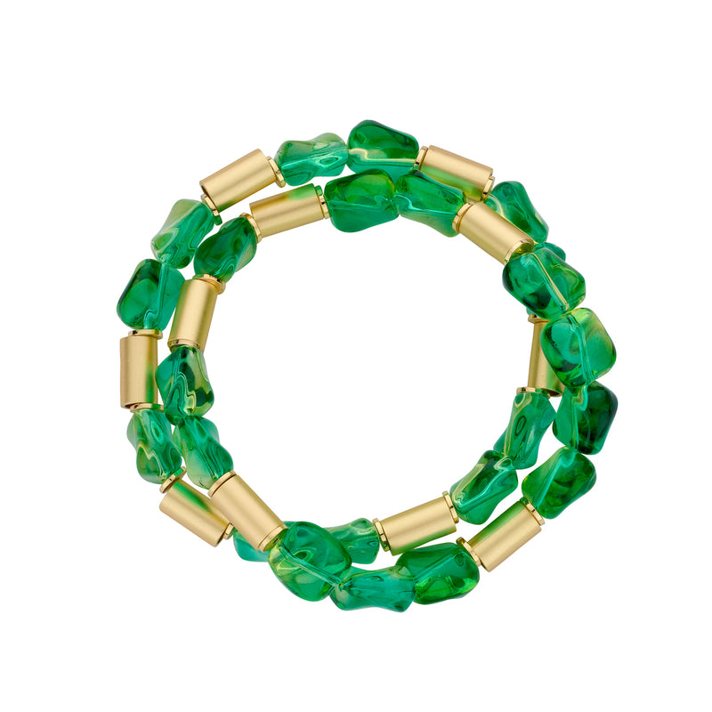 Juwelen groen Les Cordes