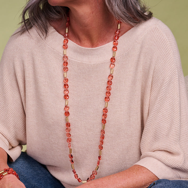 Juwelen oranje Les Cordes