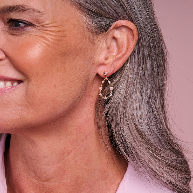 Juwelen roze Les Cordes