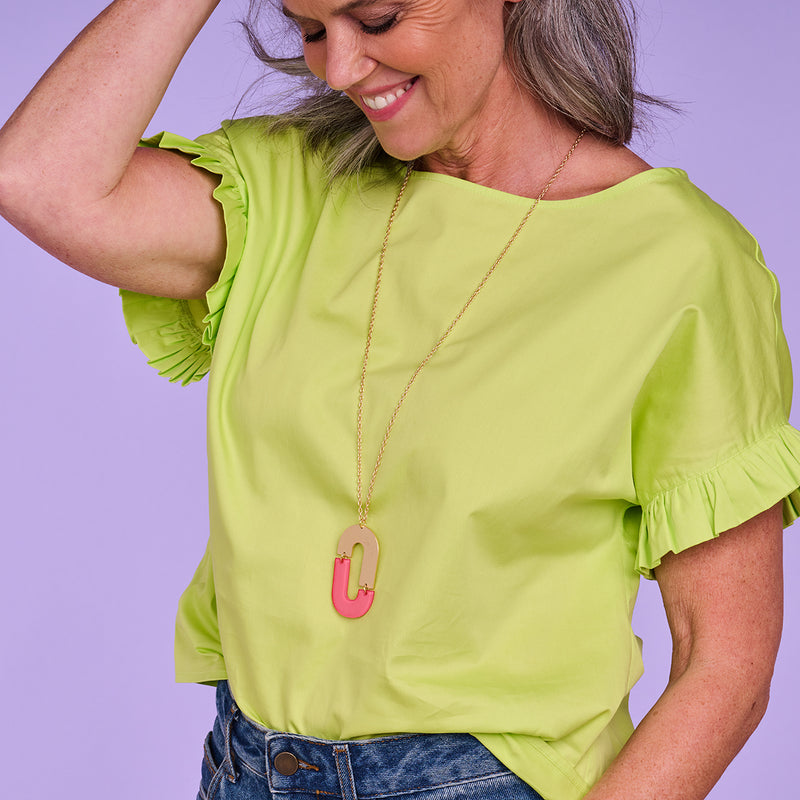 Juwelen roze Les Cordes