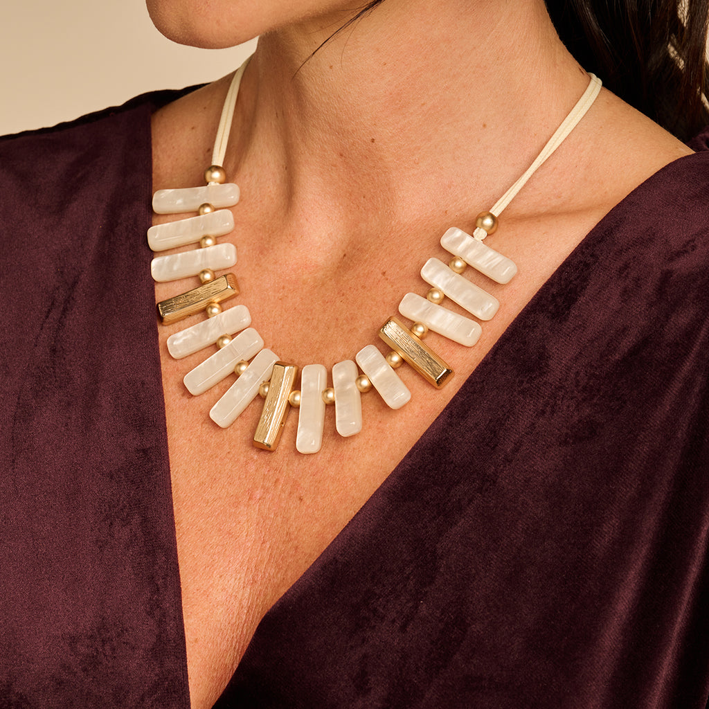 Juwelen beige Les Cordes