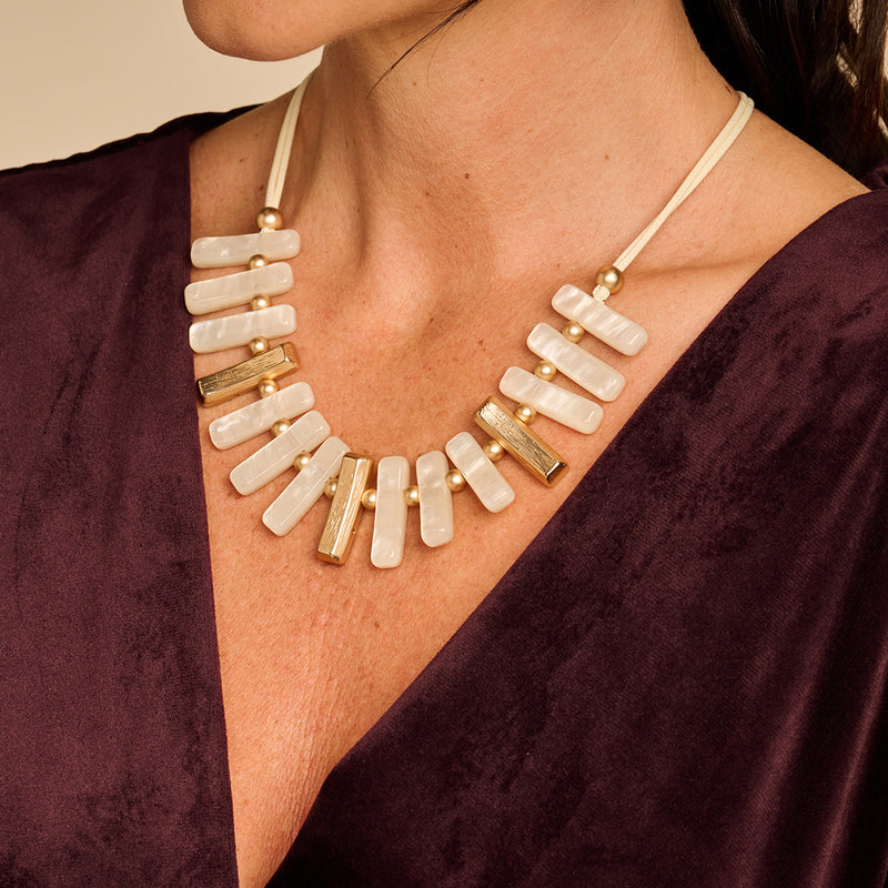 Juwelen beige Les Cordes