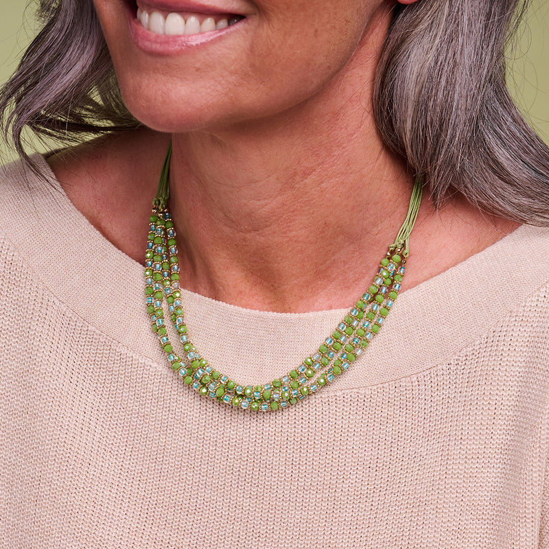 Juwelen groen Les Cordes