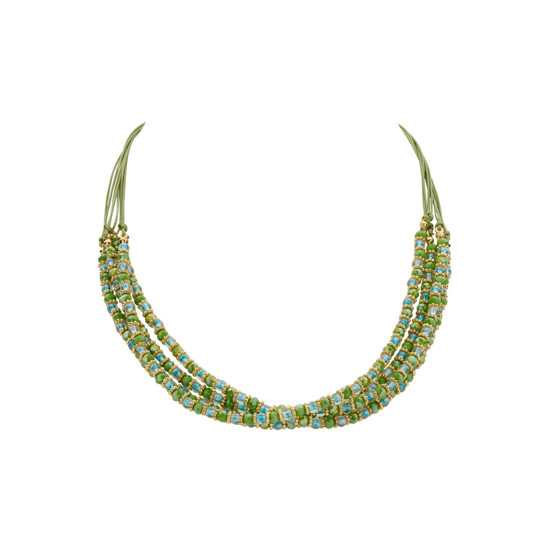 Juwelen groen Les Cordes