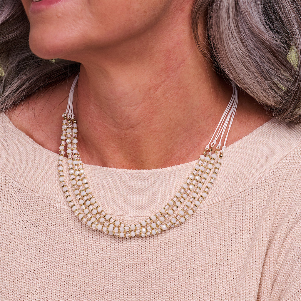 Juwelen wit Les Cordes