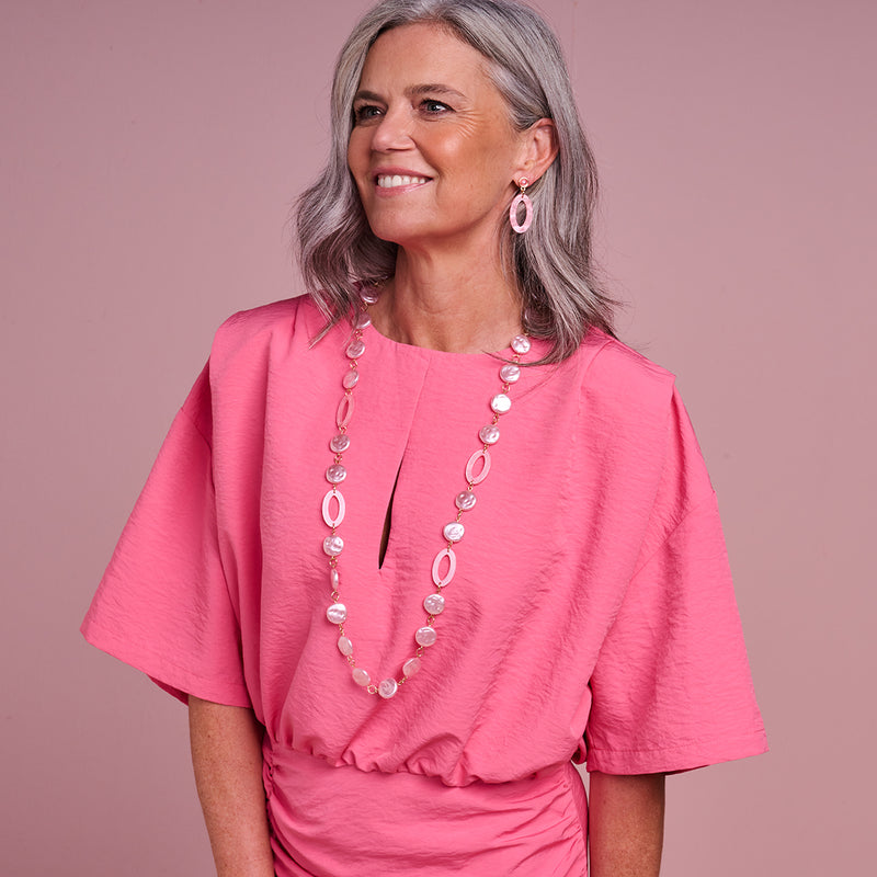 Juwelen roze Les Cordes