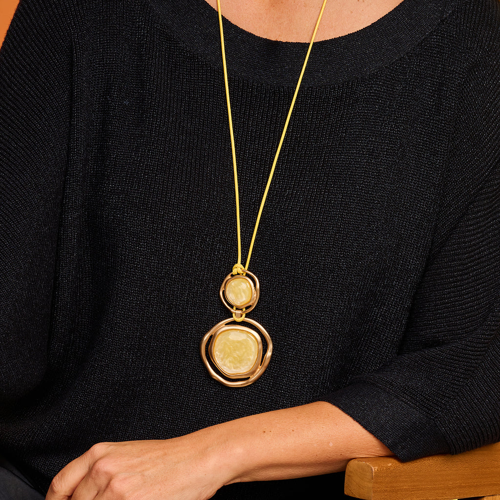 Juwelen geel Les Cordes