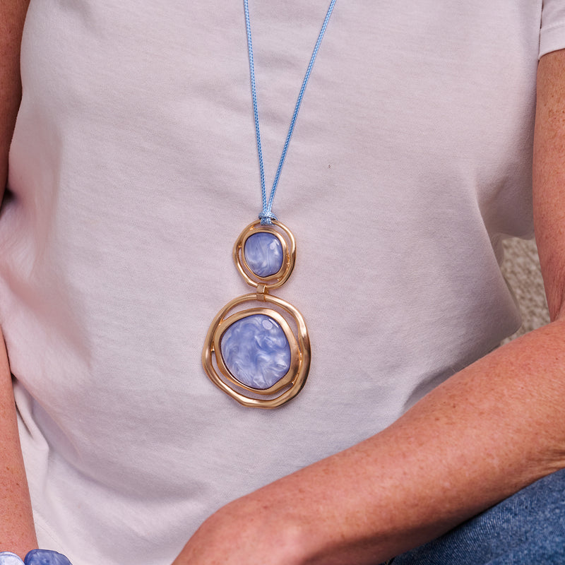 Juwelen blauw Les Cordes