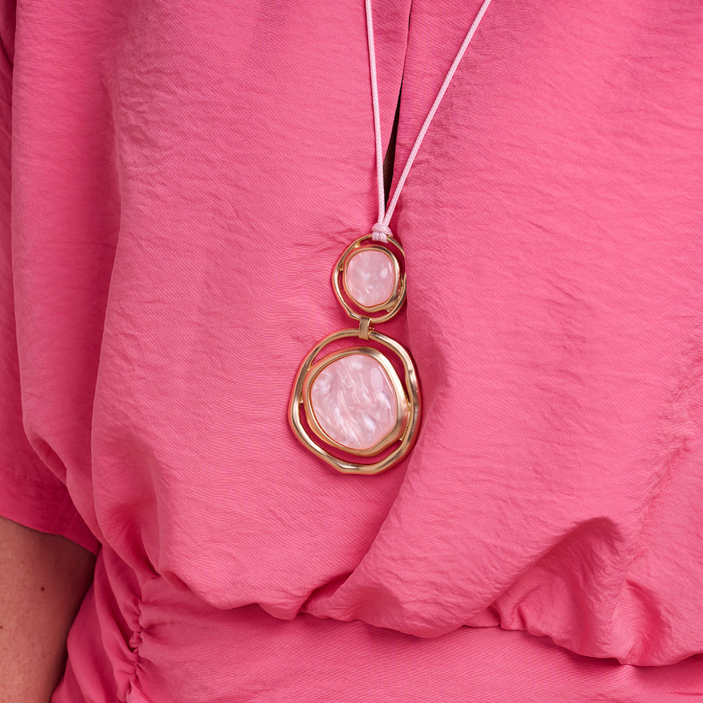 Juwelen roze Les Cordes