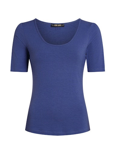 T-shirts korte mouw blauw King Louie