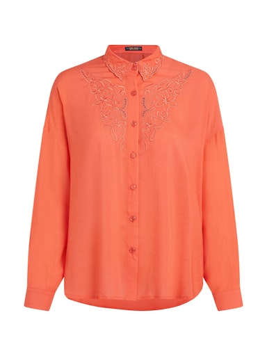 Blouses lange mouw oranje King Louie