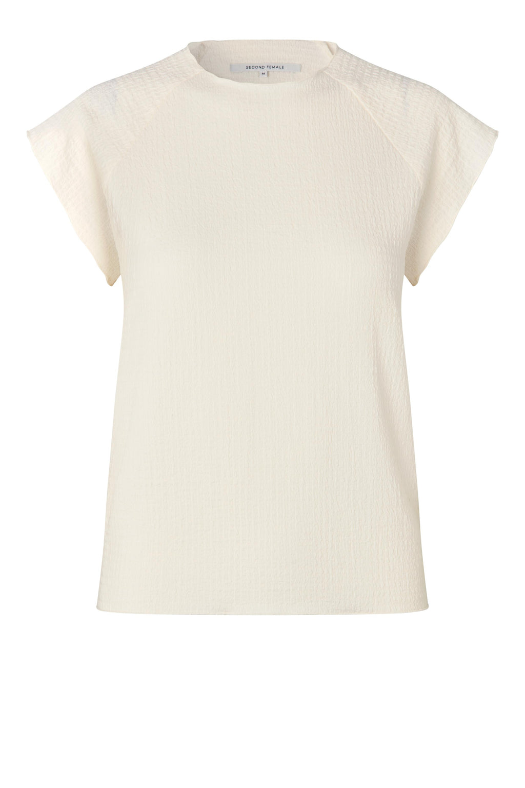 T-shirts korte mouw beige Second Female