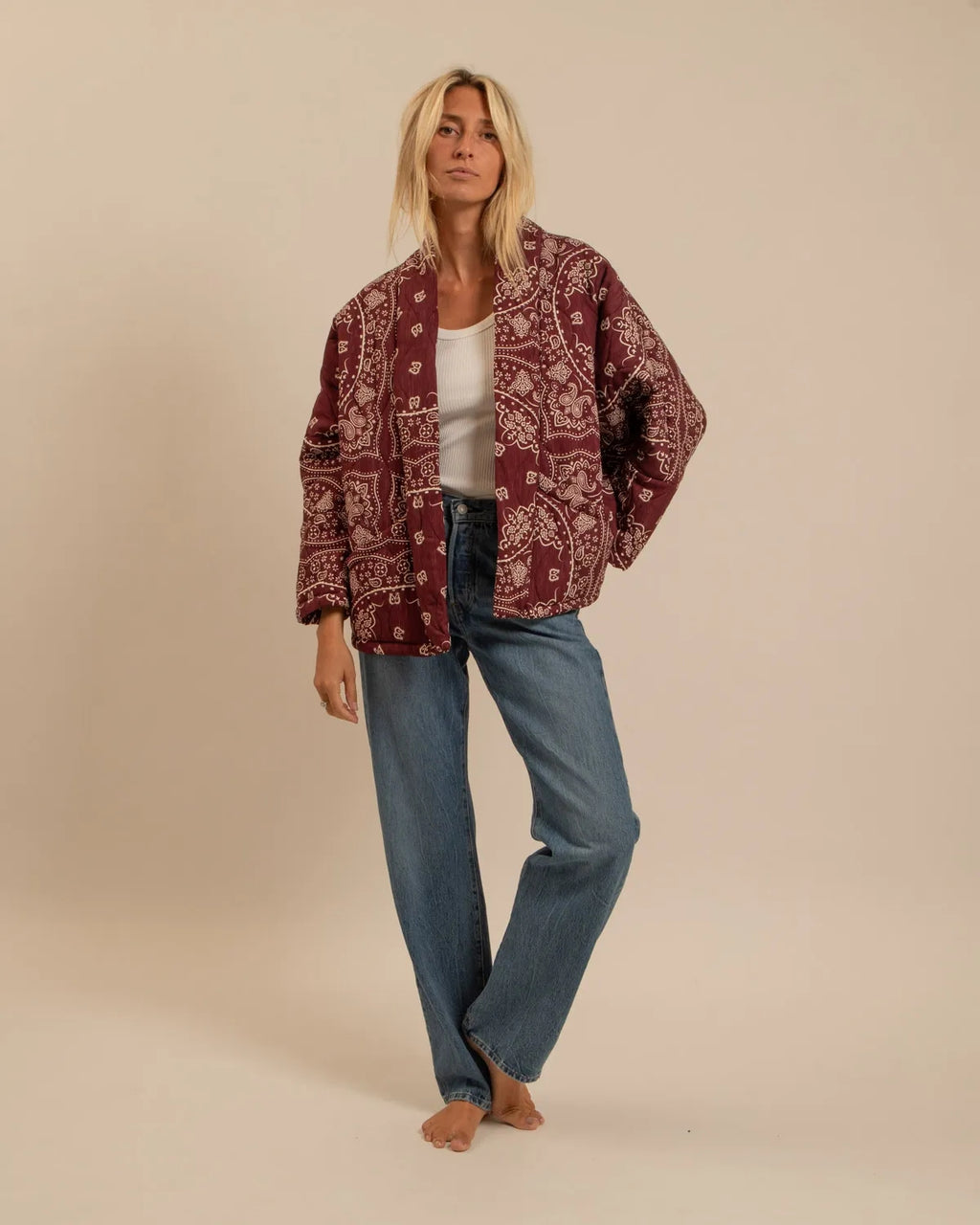 Kimono's bordeaux aokyanos