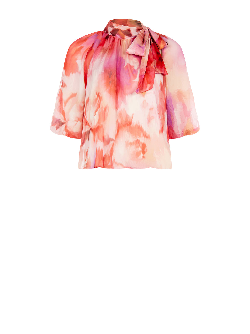 Blouses korte mouw roze Rinascimento