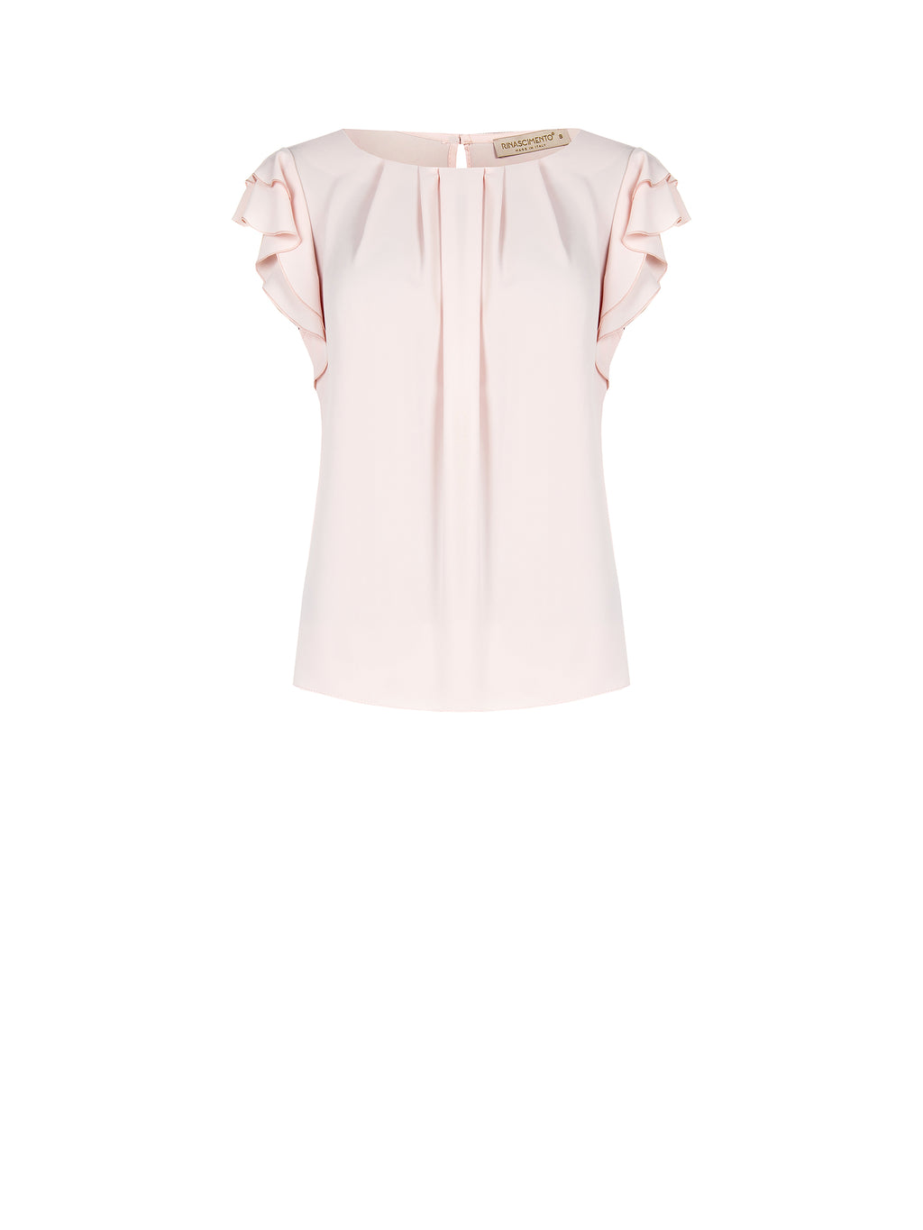 Blouses korte mouw roze Rinascimento