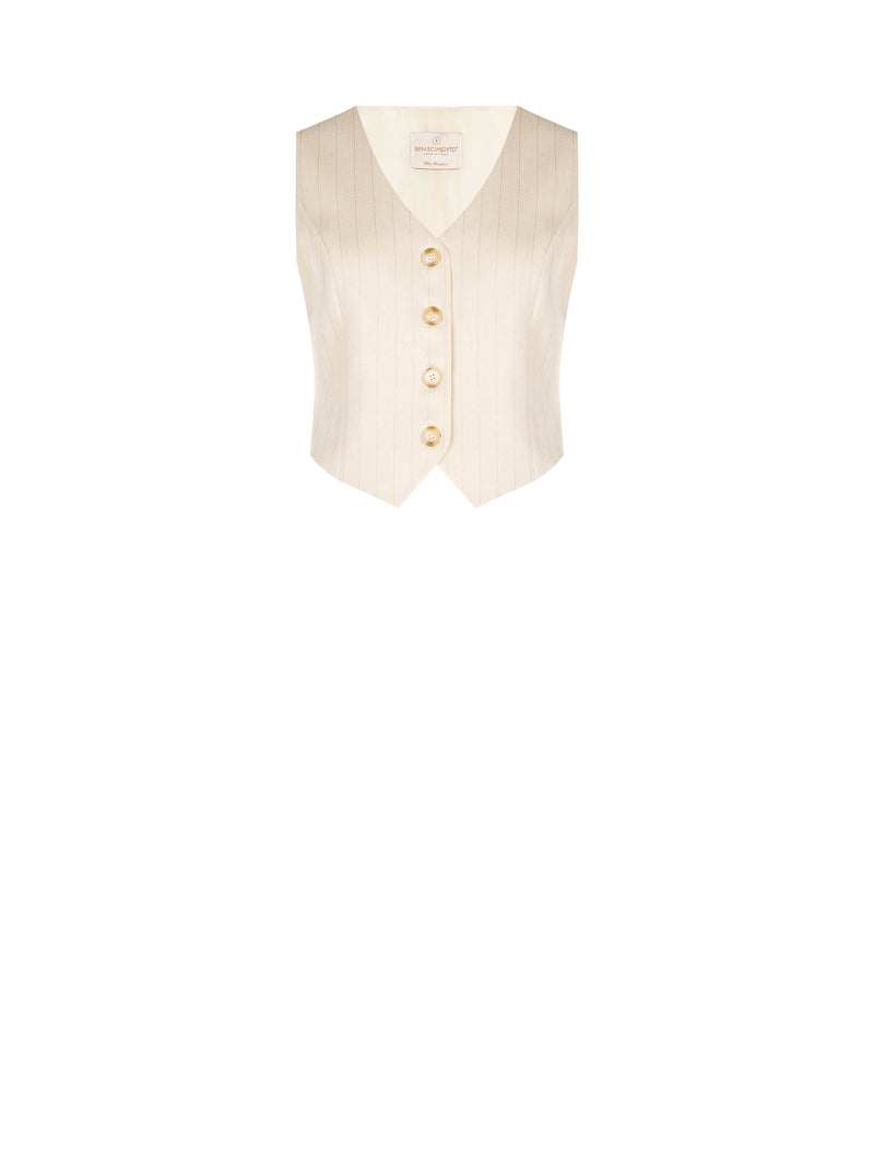 Gilets beige Rinascimento