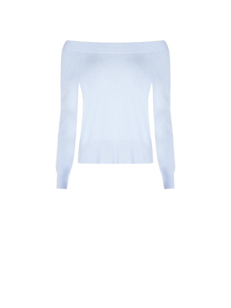 Pulls blauw Rinascimento