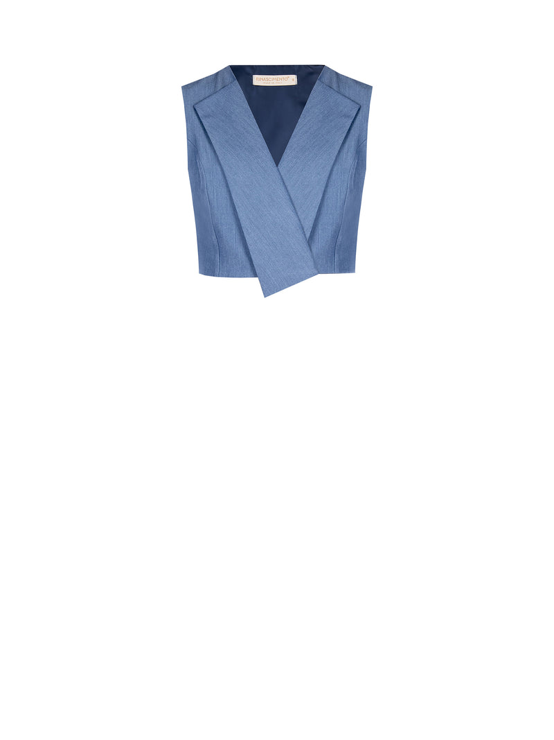 Gilets blauw Rinascimento
