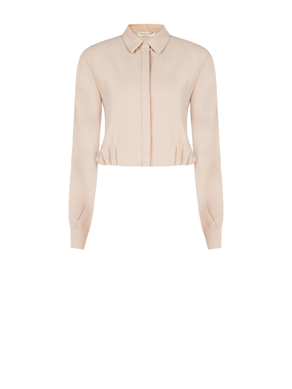 Blouses lange mouw bruin Rinascimento