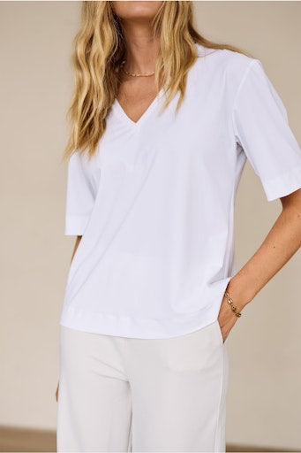 T-shirts korte mouw wit Studio Anneloes