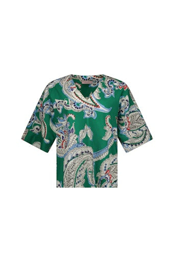 Blouses korte mouw multicolor Studio Anneloes