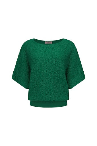 Blouses korte mouw groen Studio Anneloes
