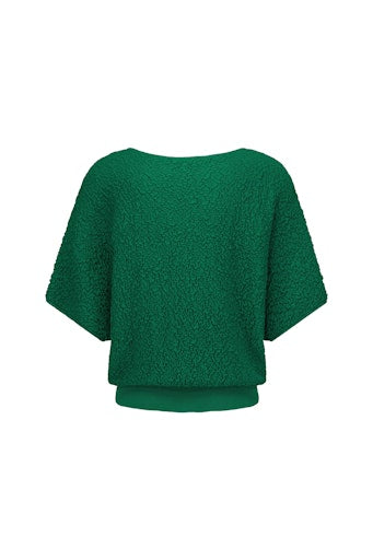 Blouses korte mouw groen Studio Anneloes