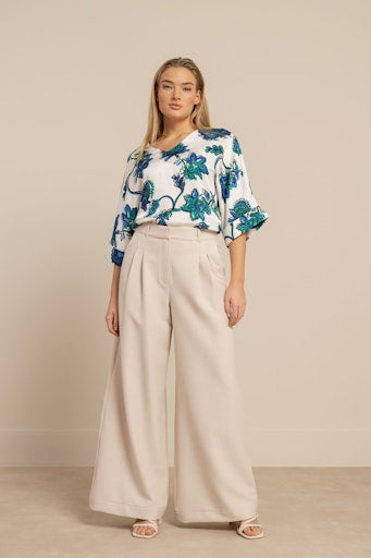 Blouses korte mouw multicolor Studio Anneloes
