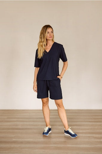Shorten blauw Studio Anneloes