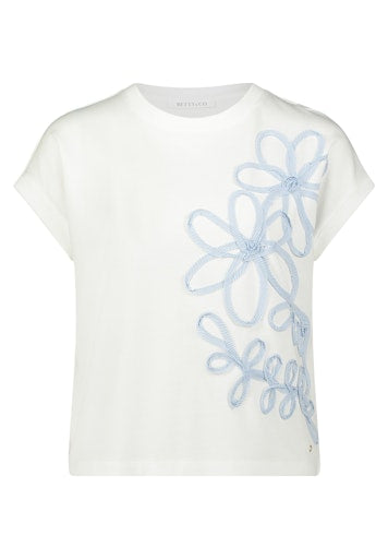 T-shirts korte mouw wit Betty & Co